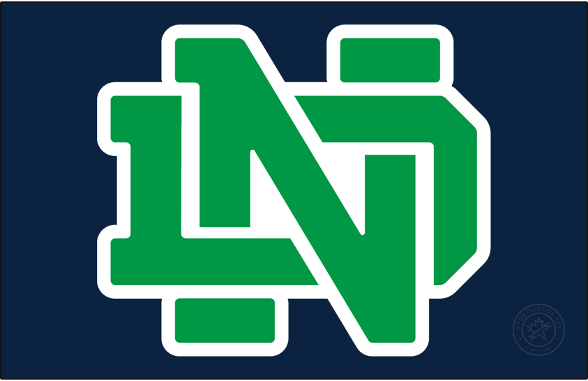 Notre Dame Fighting Irish 2006-2015 Alt on Dark Logo v3 iron on transfers for clothing